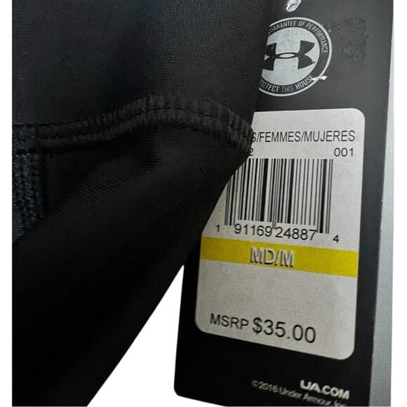 Under Armour Women’s Athletic LogoHeatGear Armour Capris New with tag Sz M - Picture 6 of 9